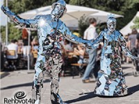 בפעם השמינית ברציפות: פסטיבל הבינלאומי לפסלים חיים
