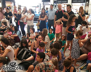 עשרות ילדים השתתפו באירוע מיוחד במינו בקניון 'עופר'