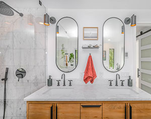 מראות לאמבטיה – עיצוב חדר רחצה מנצח
