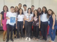 מקום ראשון בקטגורית רפואה ונגישות בתחרות יזמות פרימיום לקרית החינוך קציר